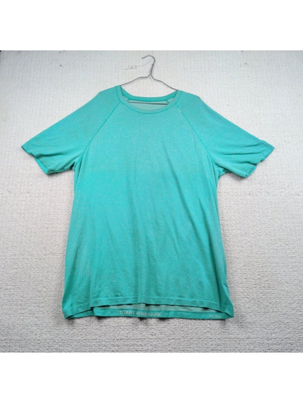 Lululemon Metal Vent Tech Shirt Men's XXL Stretch Quick Dry Performance Gym